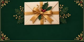 Printable gift message card